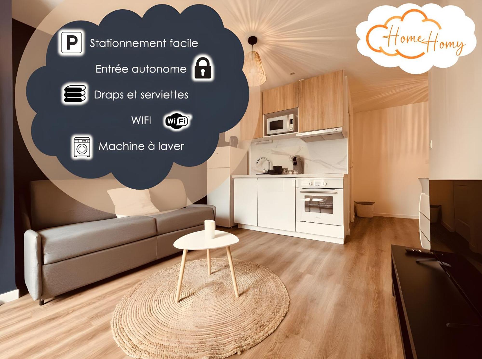 Le Cocoon - Home Homy Vierzon Bagian luar foto